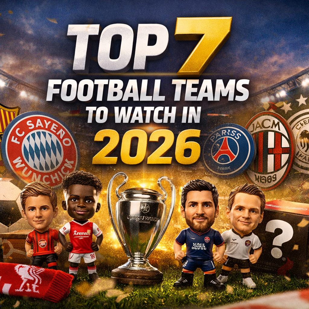 Top 7 Football Teams to Watch in 2026 (And the Collectibles That Match Their Story)