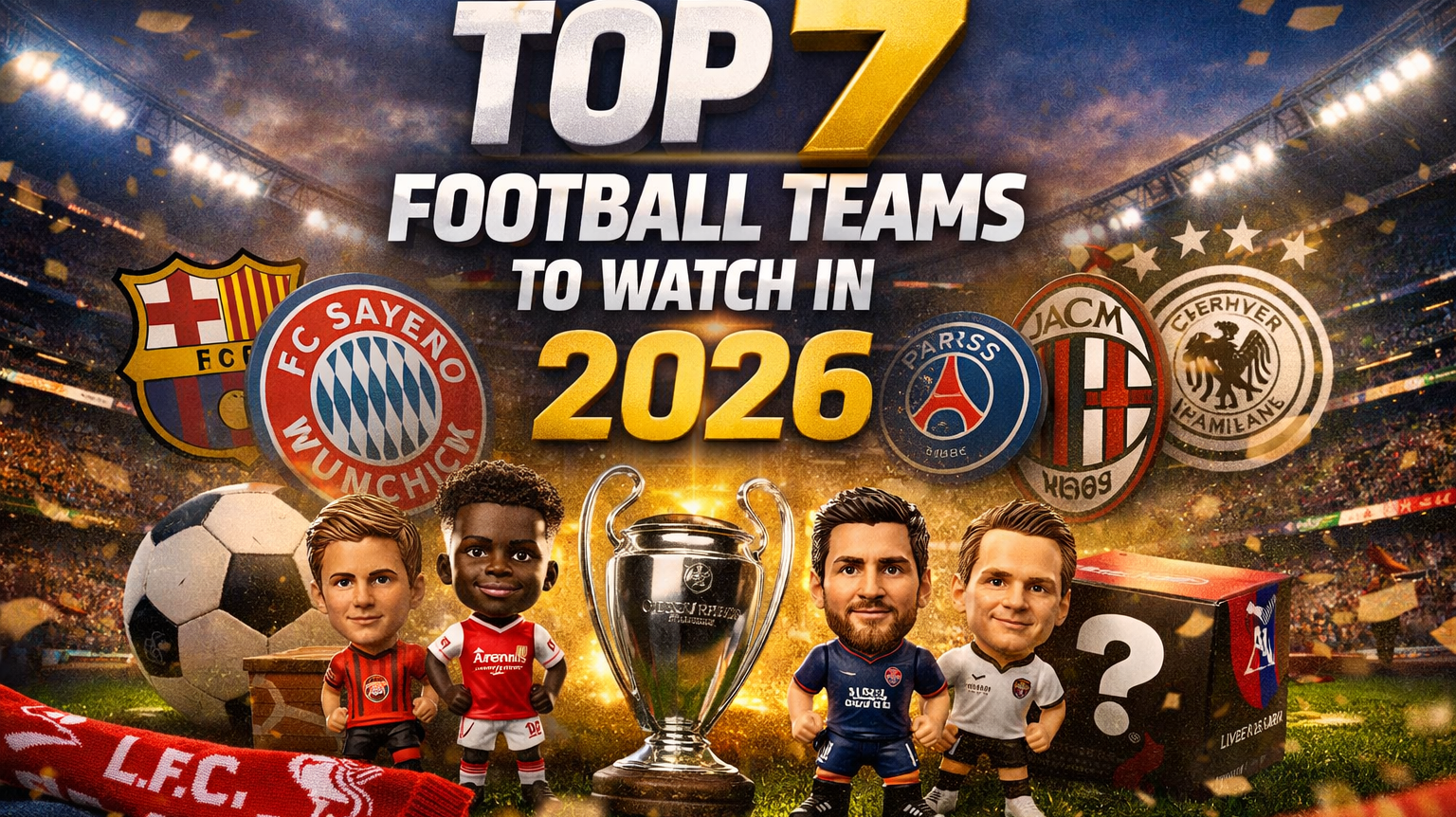 Top 7 Football Teams to Watch in 2026 (And the Collectibles That Match Their Story)