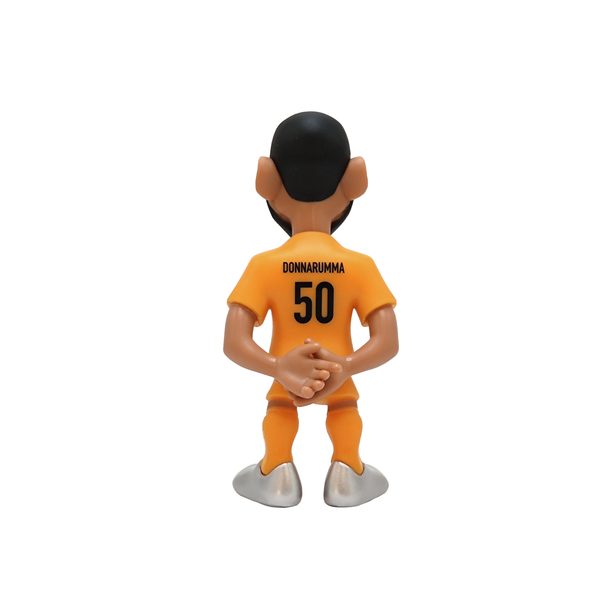 Minix PSG Football Stars 12cm collectible figurine of Donnarumma in detailed orange kit