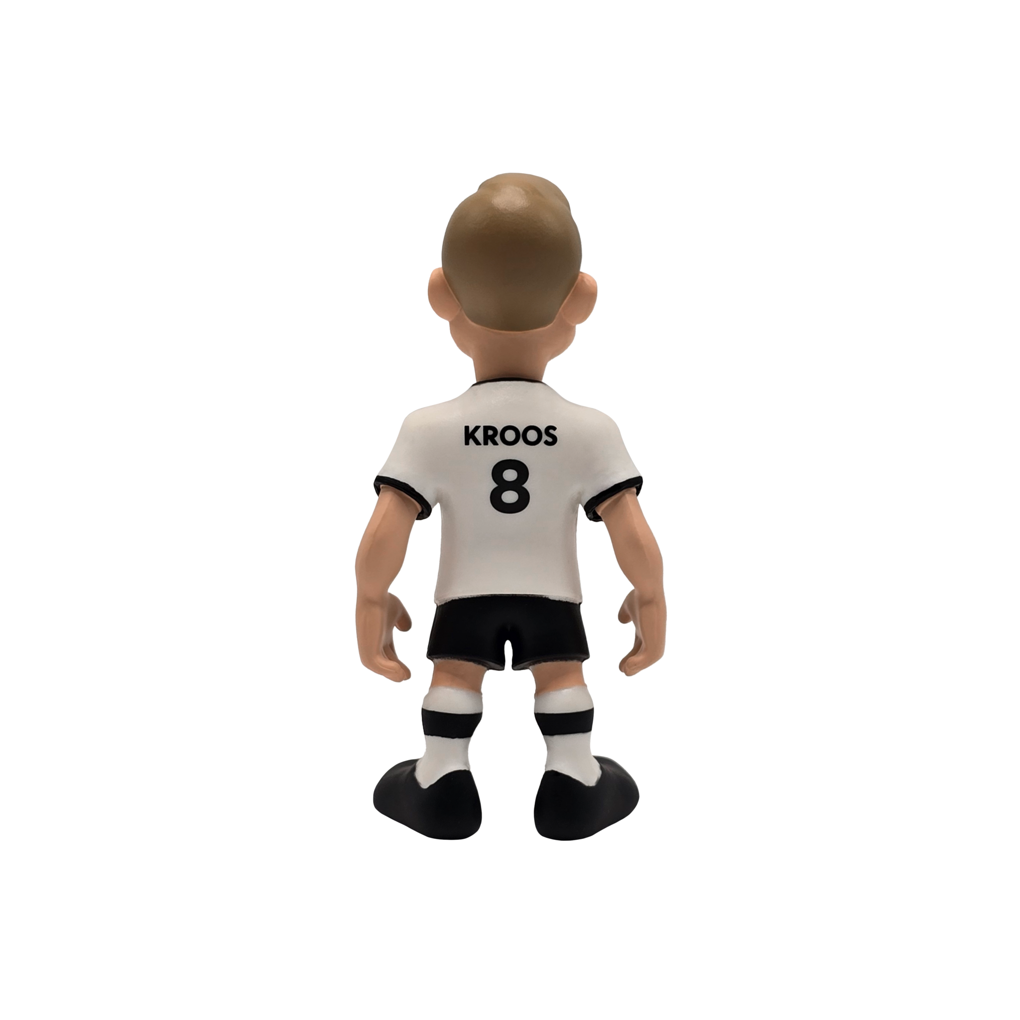 12cm collectible figurine of Toni Kroos in official Germany National Team kit, back view