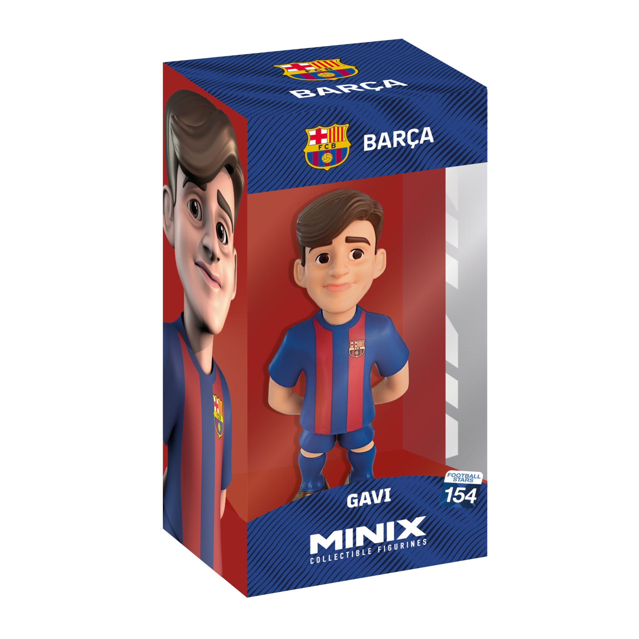 Minix Barcelona official licensed FC Barcelona football star figurines with detailed team kits and collectible display quality