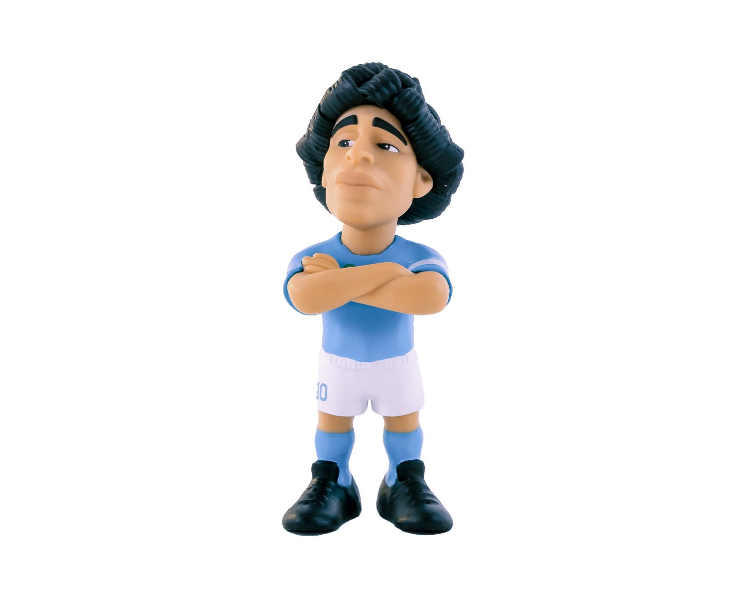 Minix Maradona 12cm collectible football figurine showcasing Diego Maradona in iconic kits