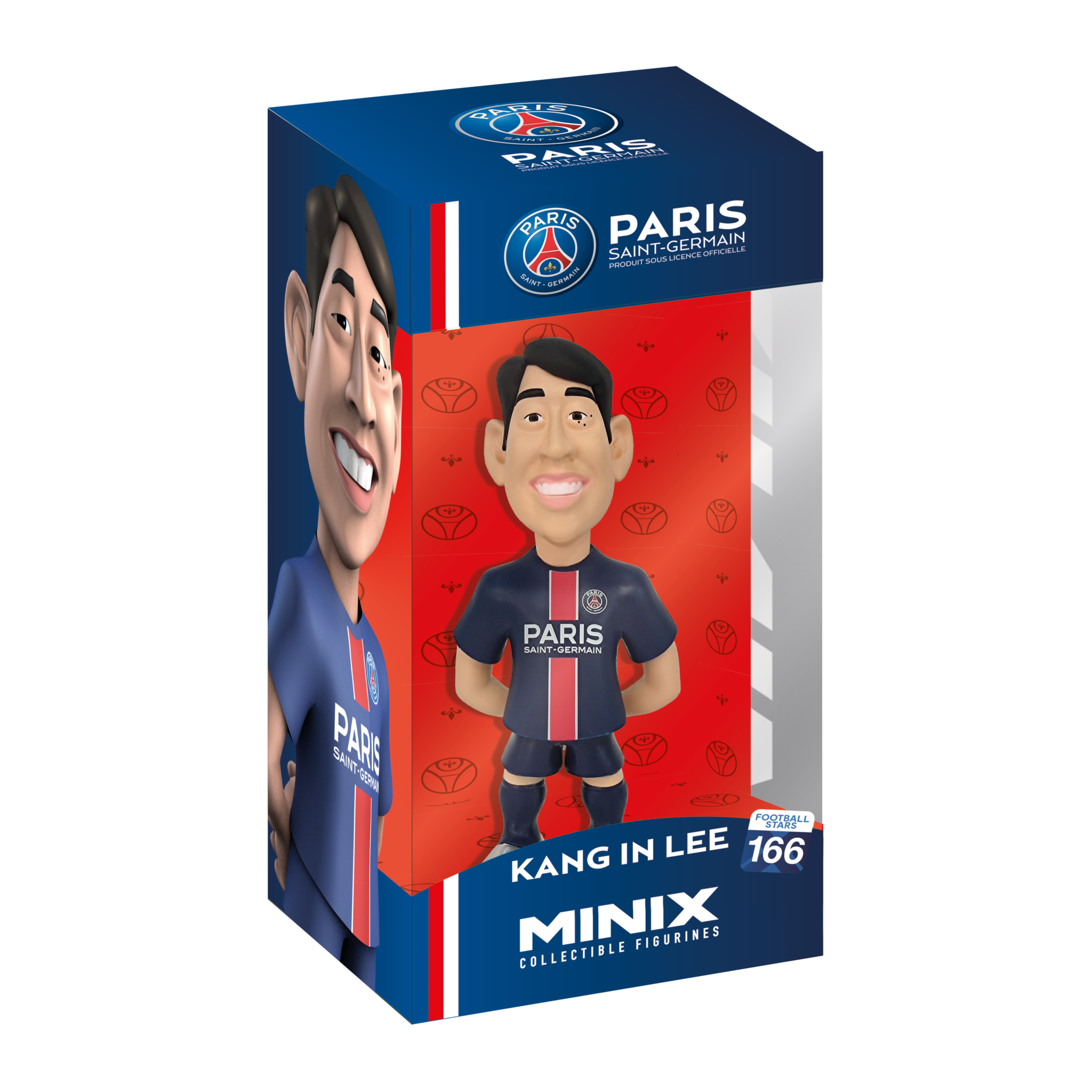 Official PSG Minix Football Stars 12cm Collectible Figurines