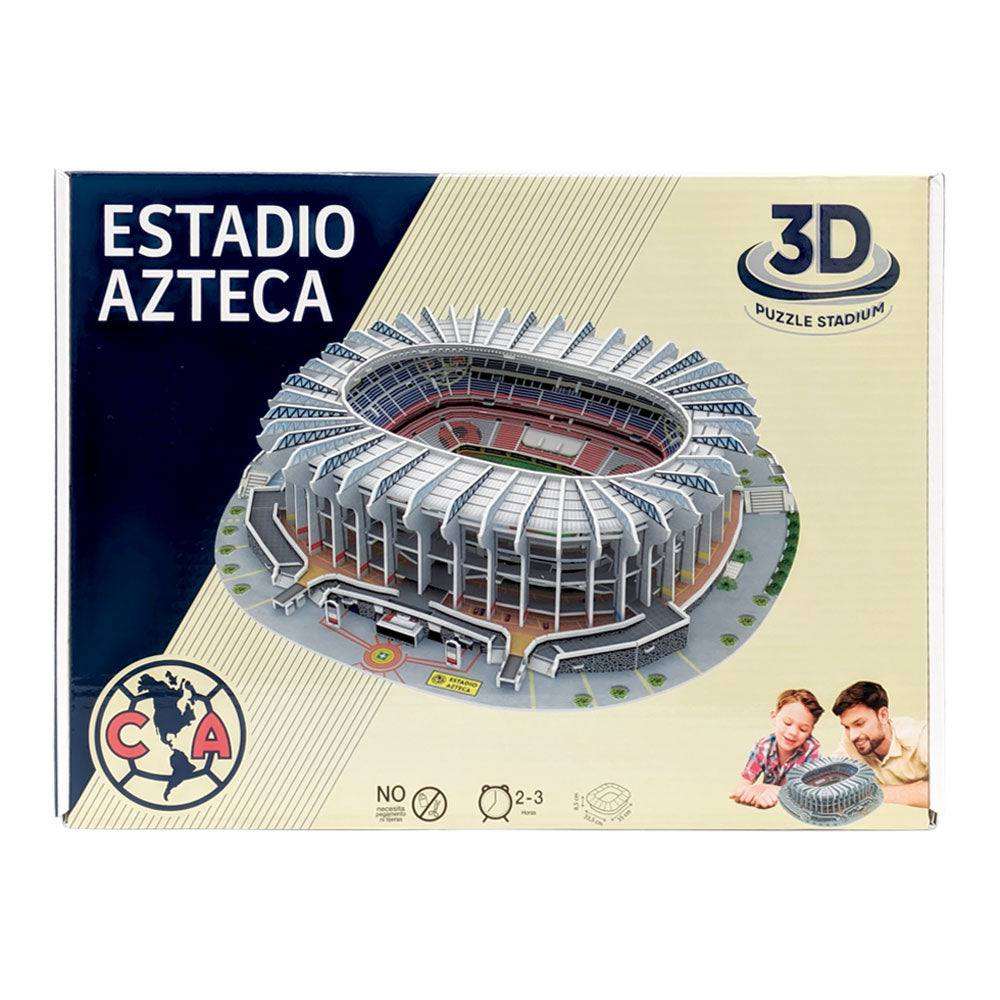 3D puzzle of Azteca Soccer Stadium model for soccer fans and collectors