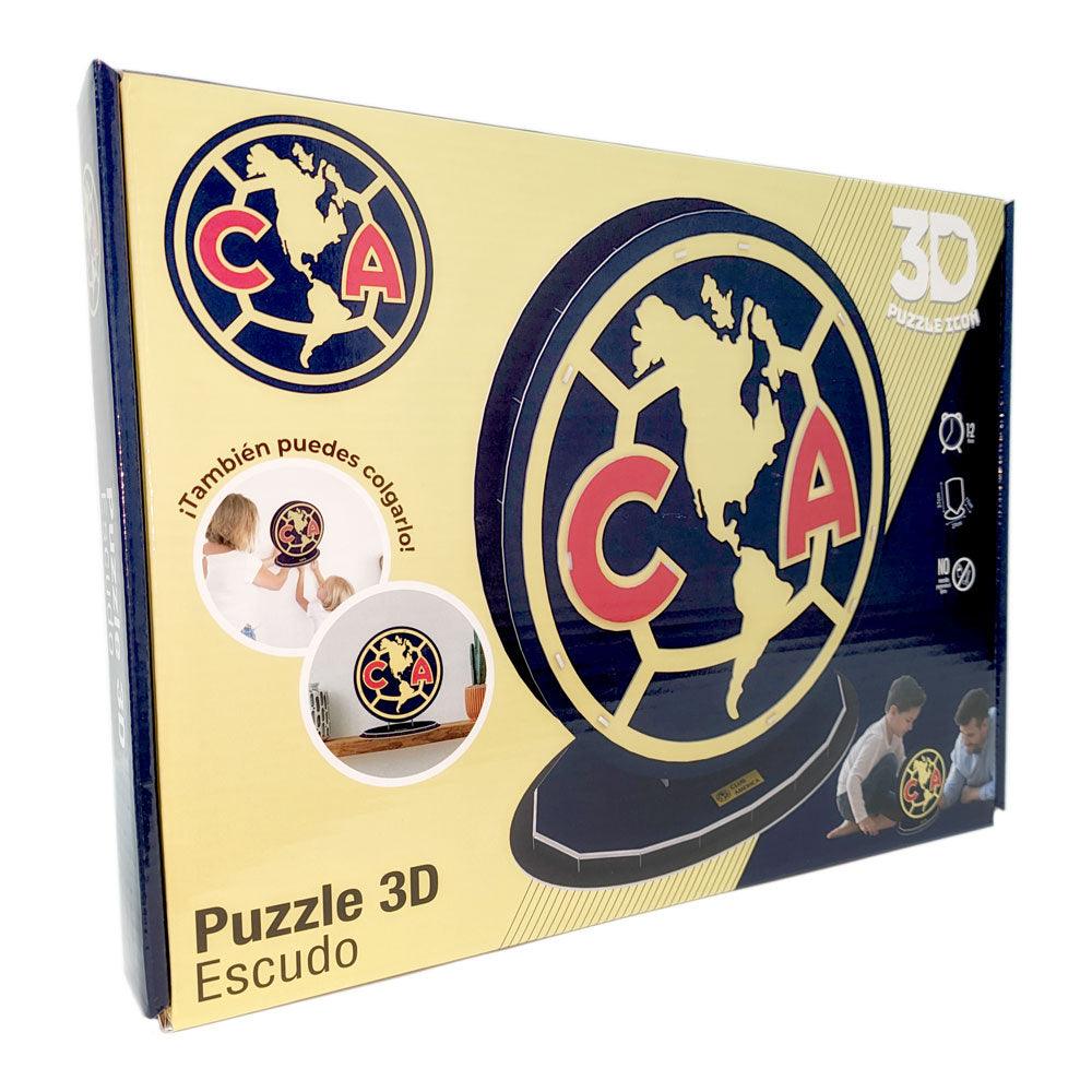 3D puzzle of official soccer club logo for fans and collectors