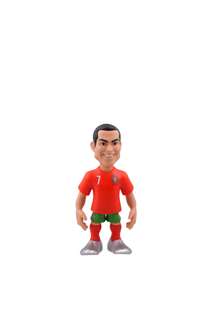 Minix Portugal 12cm official licensed football collectible figurines showcasing Portugal national team players in authentic kits