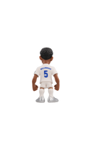 Minix Real Madrid collectible figurine of Bellingham in official white kit, 12cm tall, detailed design