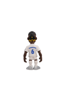 Minix Real Madrid 12cm collectible football figurine of Camavinga in official team kit, rear view