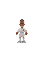 Minix Real Madrid collectible 12cm football star figurine in white club kit with detailed design and bold expression