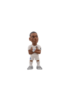 Minix Real Madrid 12cm collectible football star figurine in white kit with detailed features and bold expression