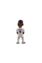 Minix Real Madrid 12cm collectible football figurine of player Mbappé in white kit, back view