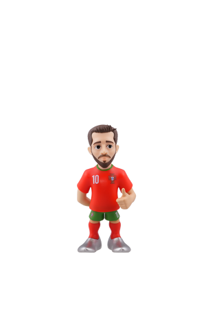 Minix Portugal 12cm official licensed collectible figurines of Portugal football players in authentic team kits