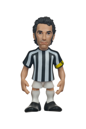 Minix Alessandro Del Piero 12cm collectible figurine in Italy and Juventus kits, officially licensed football memorabilia