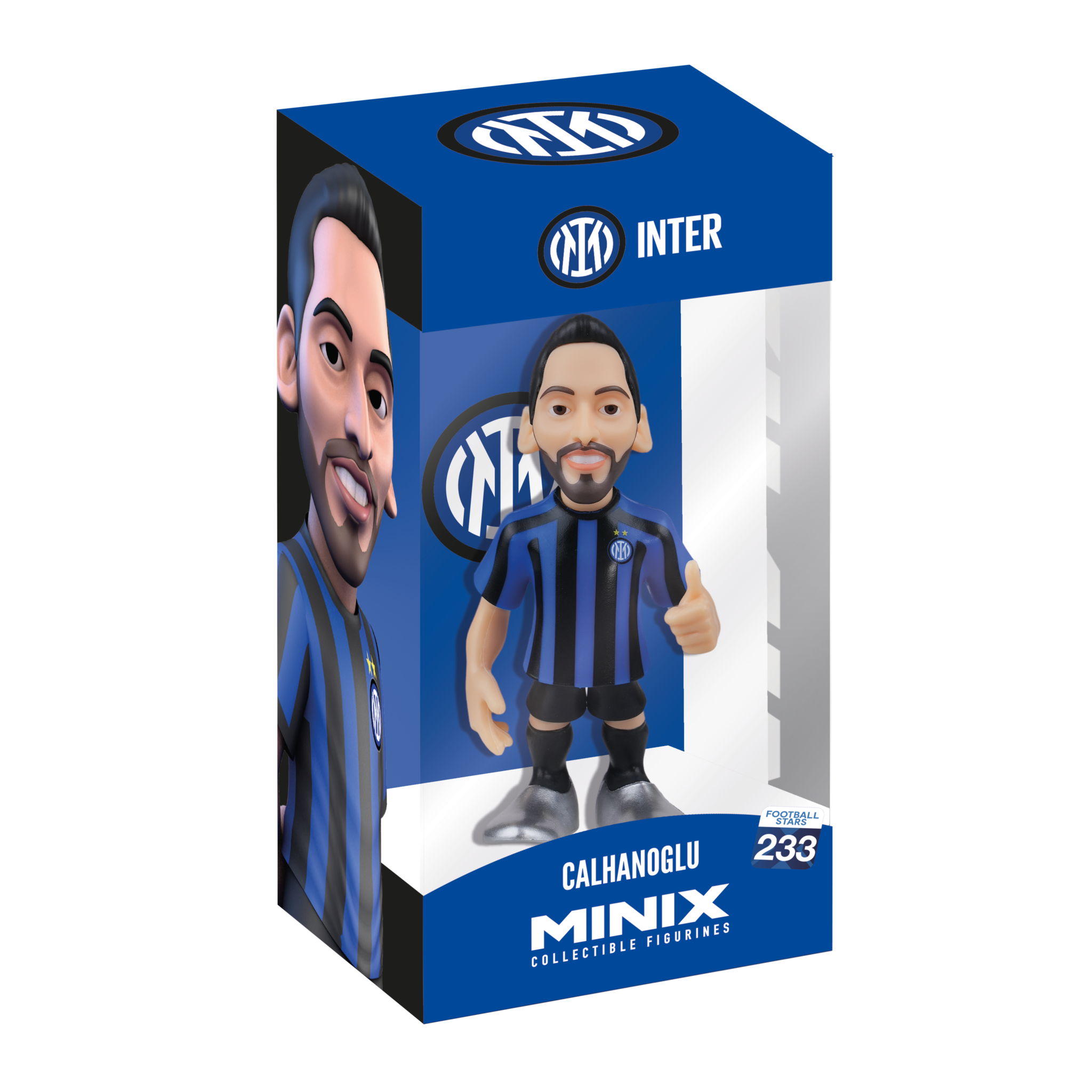Minix Inter Milan football star Calhanoglu 12cm collectible figurine in official packaging