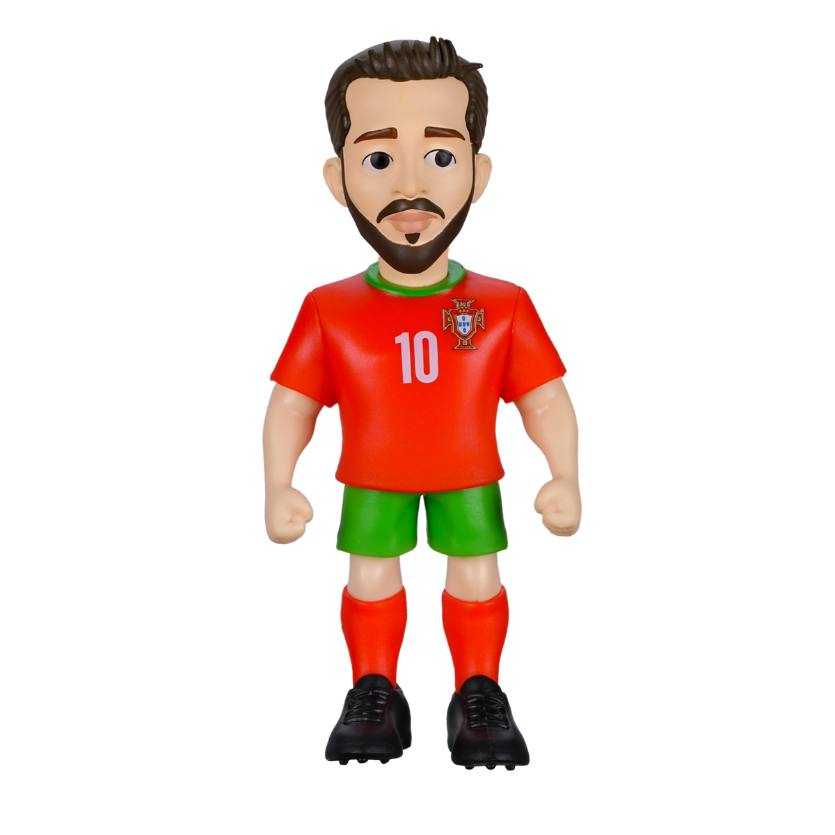 Minix Bernardo Silva Portugal collectible figurine in national team kit, 12cm tall