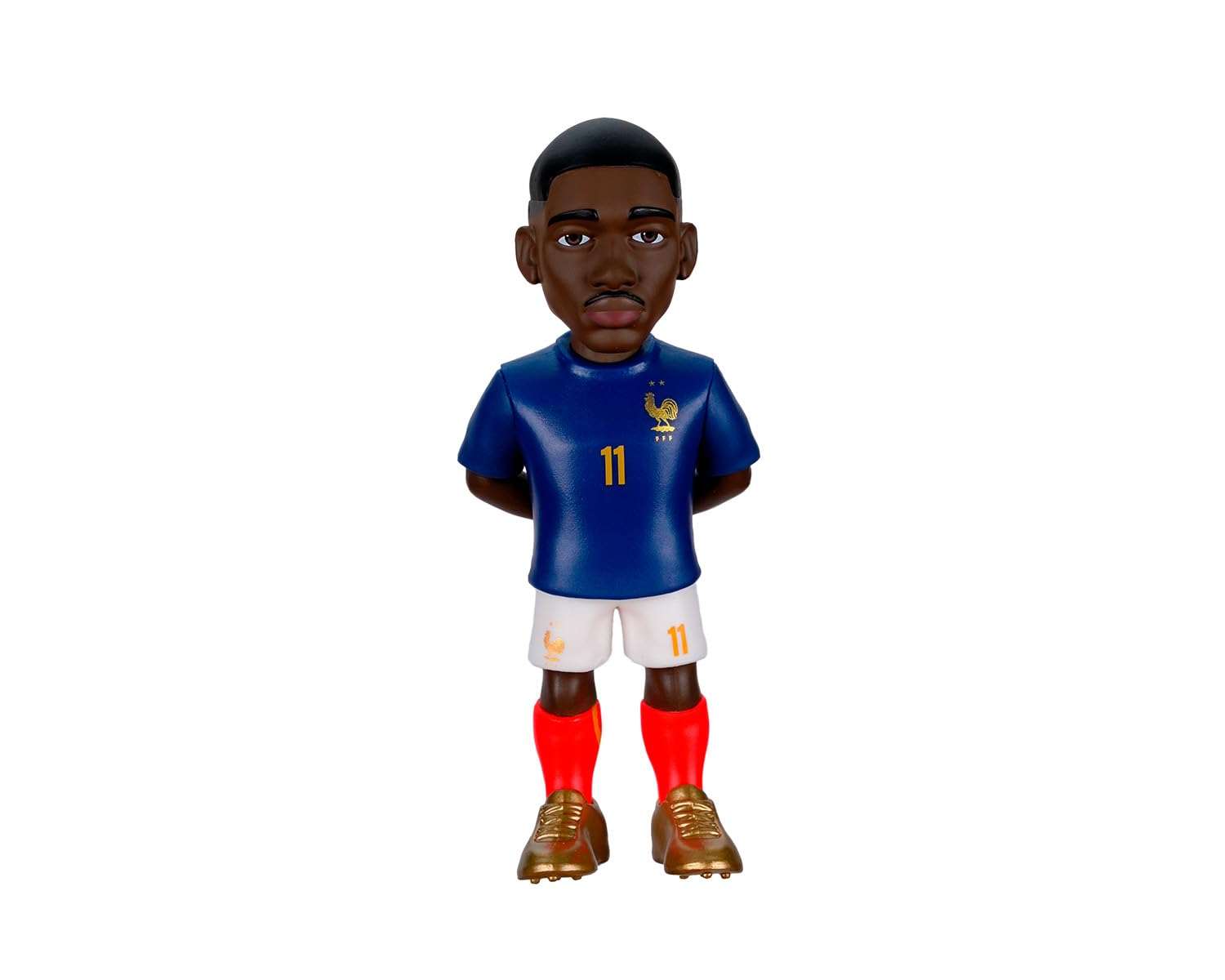 Minix Ousmane Dembélé collectible figurine in official France kit, 12cm tall, detailed and multicoloured