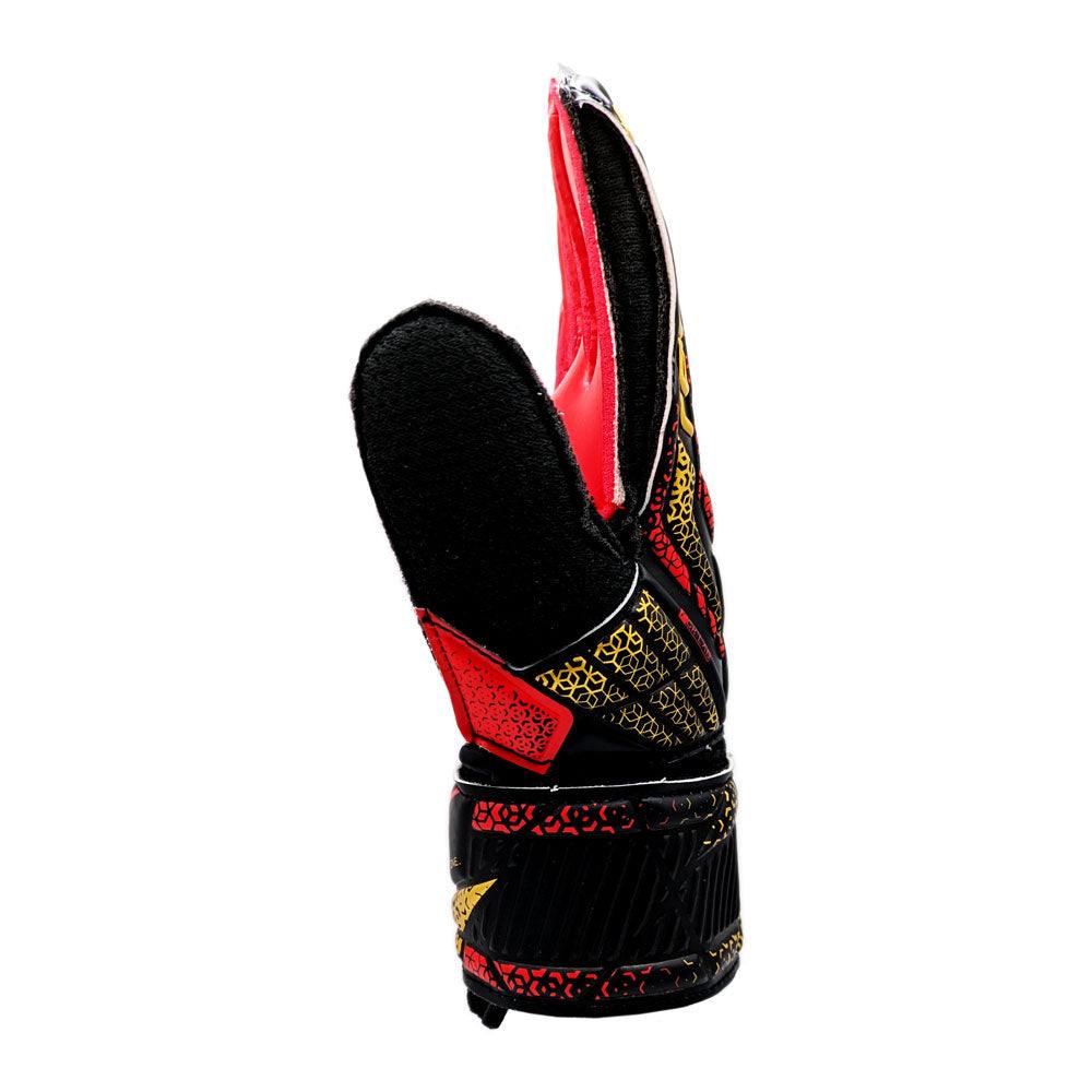 Reusch Attrakt Solid Junior Goalkeeper Gloves with durable latex-free design and secure grip for youth soccer