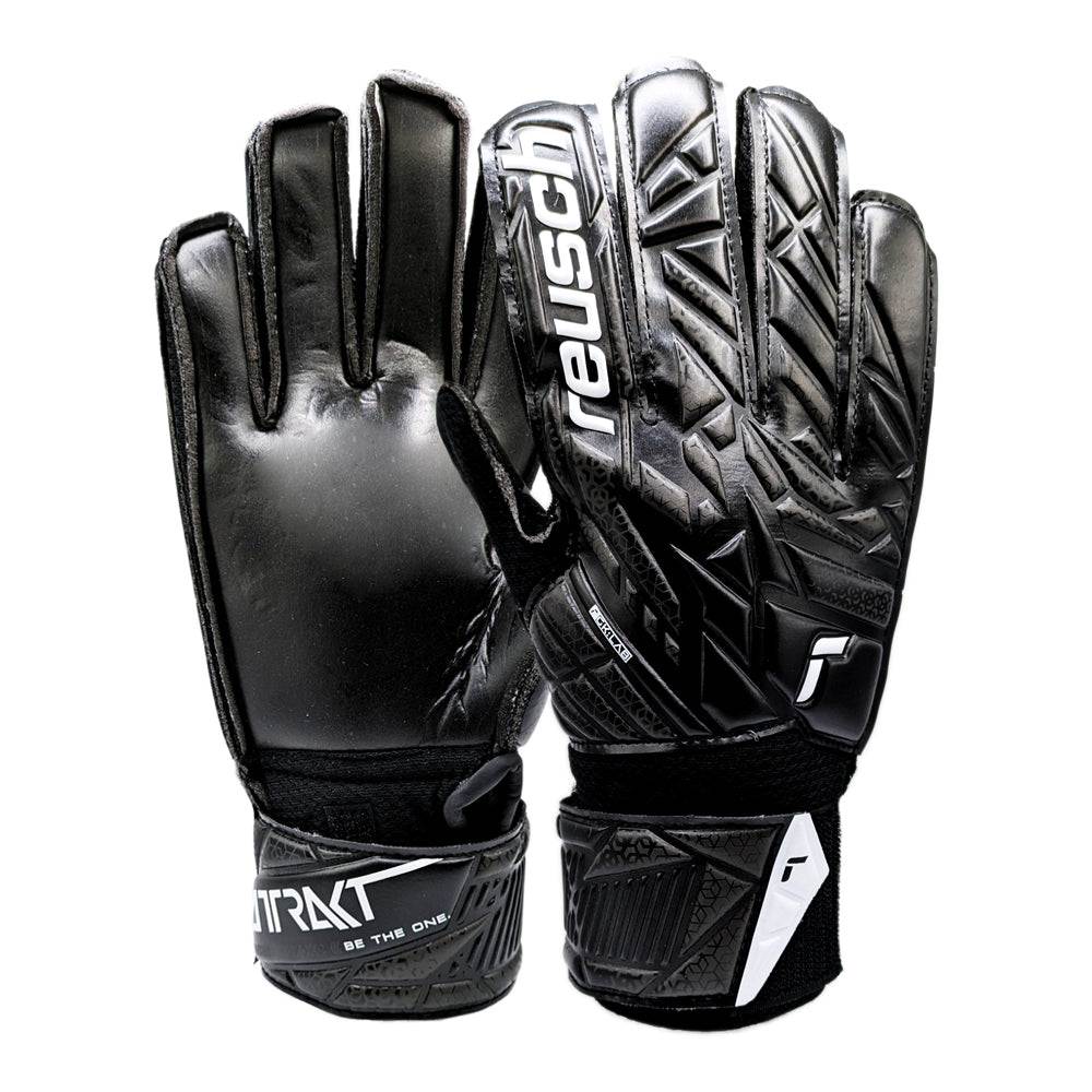Reusch Attrakt Solid Junior Goalkeeper Gloves with durable latex-free grip and breathable design