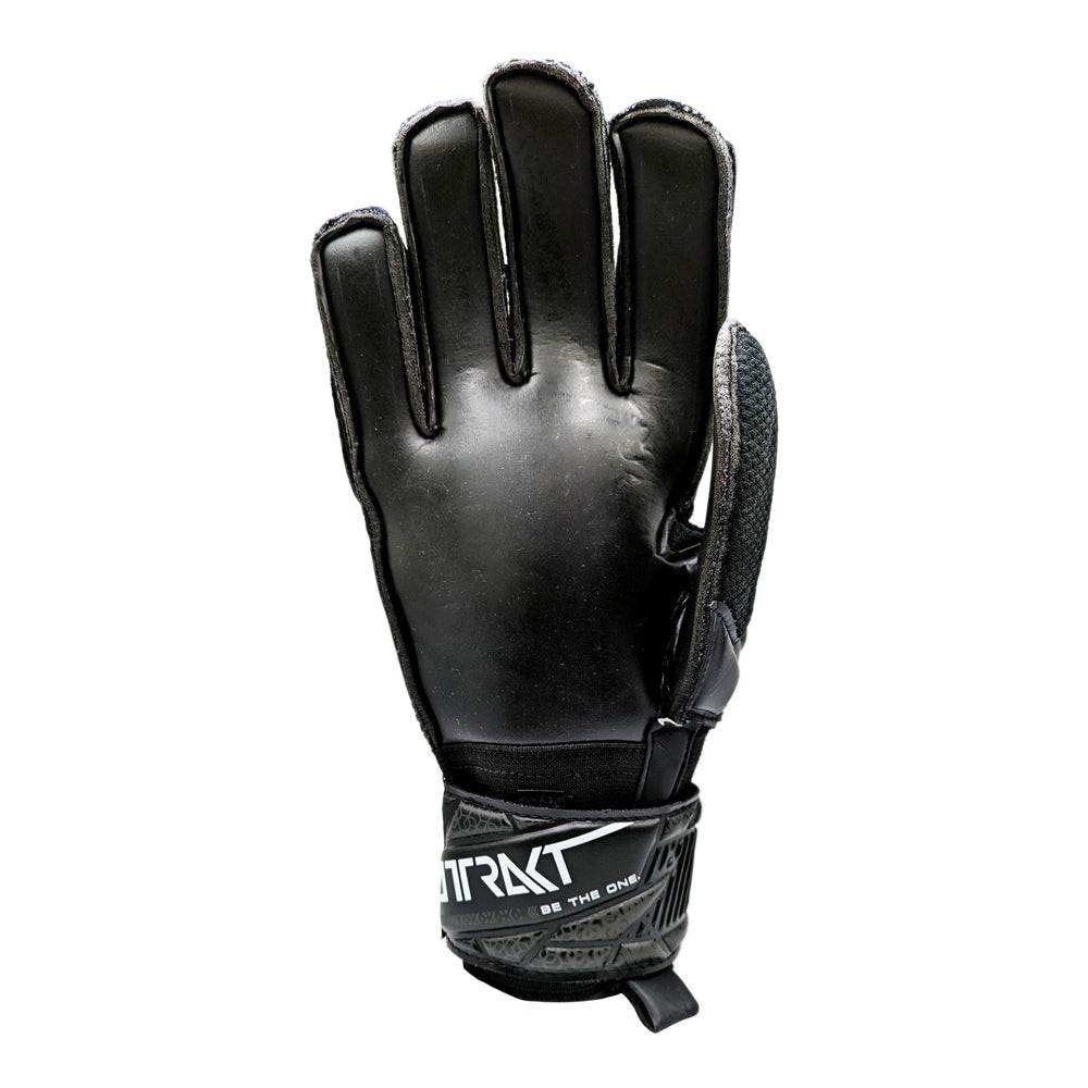 Reusch Attrakt Solid adult goalkeeper gloves with durable grip and breathable design for artificial grass.
