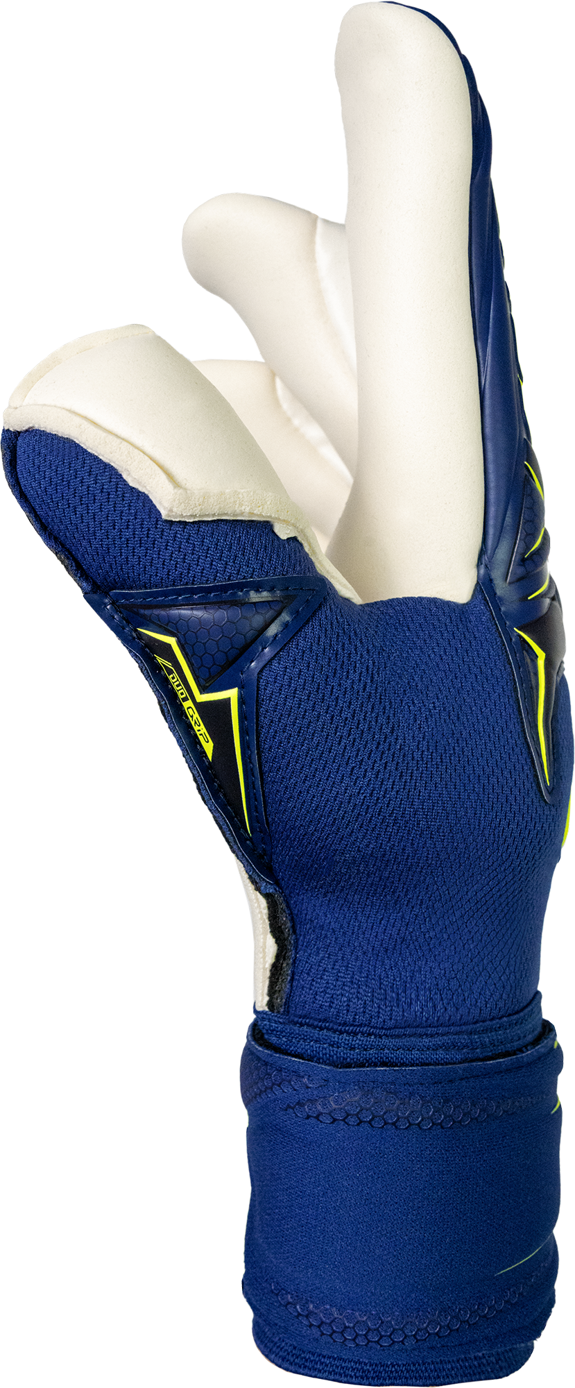 Reusch Attrakt Duo goalkeeper gloves with grip duo latex and 3D control dots for finger support and superior grip