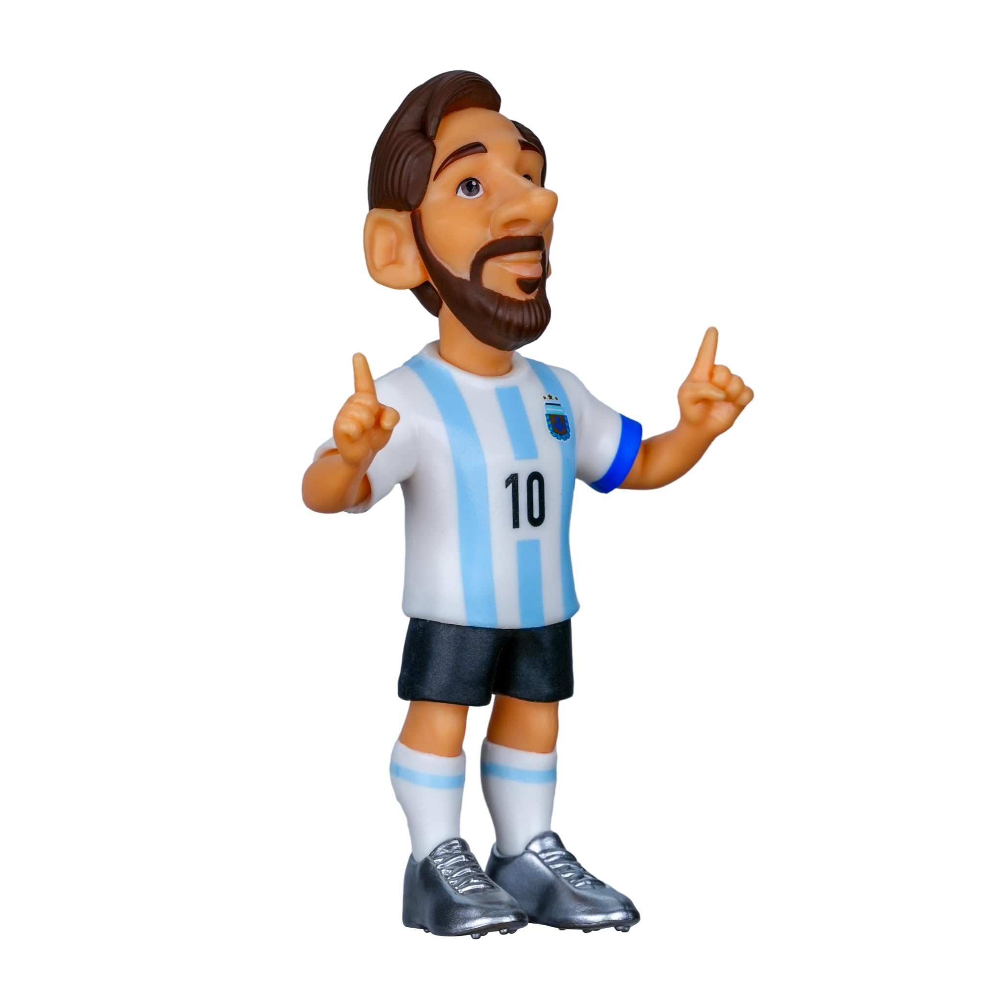 Minix Argentina National Team 5-Pack Soccer Figurines featuring Messi and Lautaro Martinez in official 7cm collectible kits