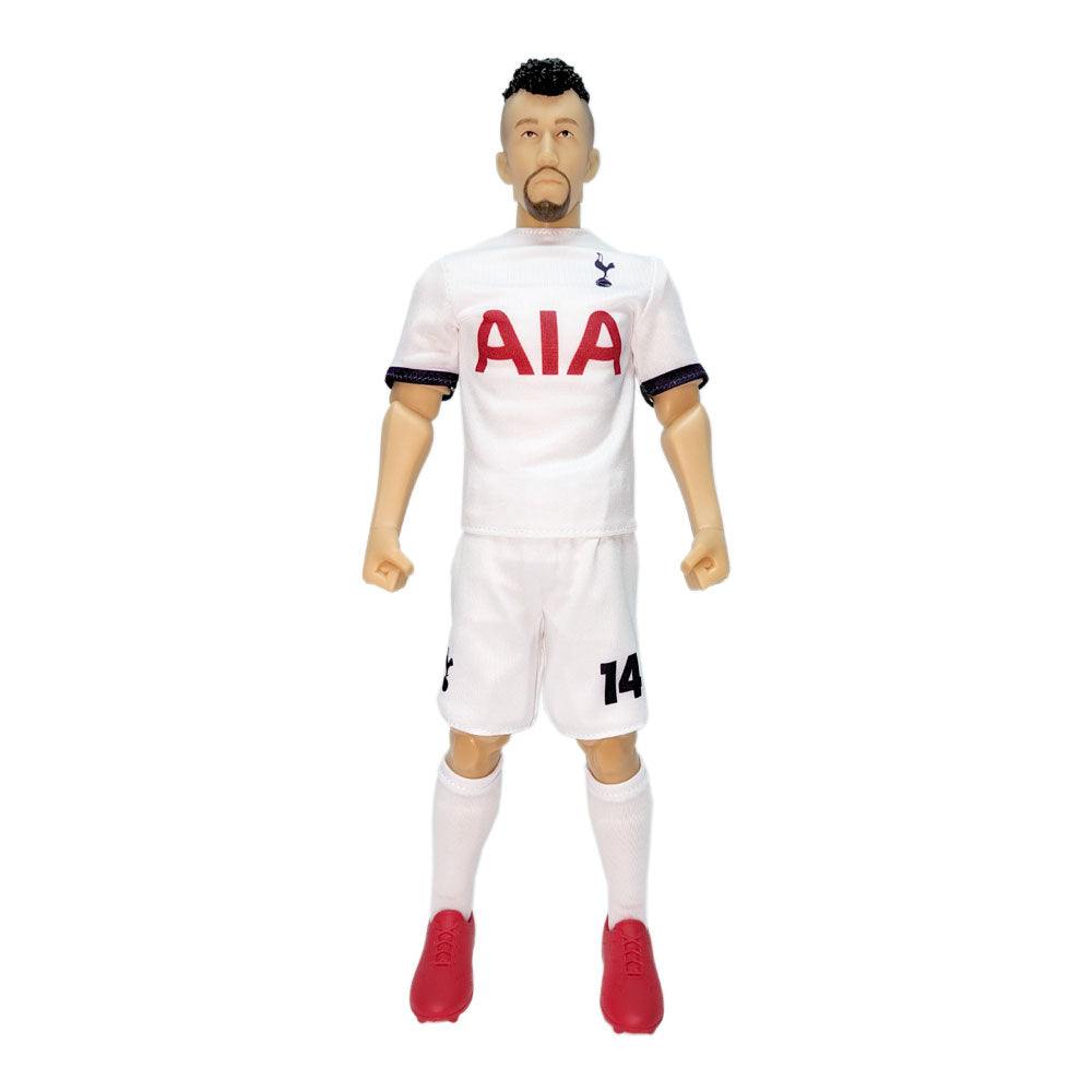 Sockers 30cm tall officially licensed soccer hero figurine wearing white Tottenham Hotspur kit with red shoes