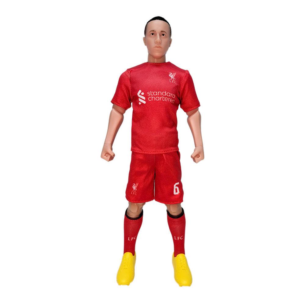 Sockers officially licensed 30cm soccer hero figurine in red Liverpool FC kit with yellow shoes