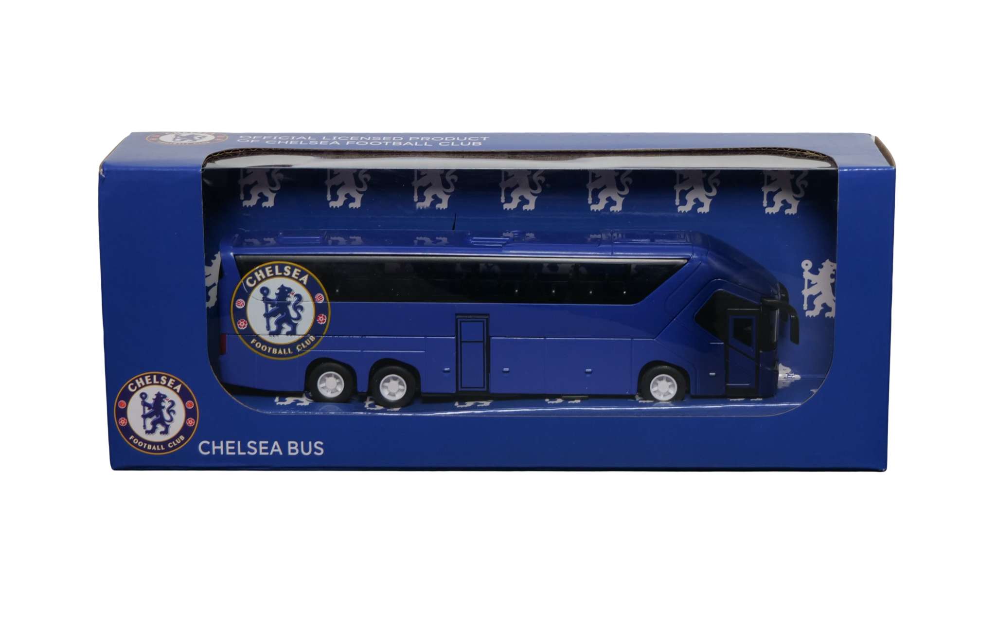 Official Soccer Mini Bus Toy collectible replica with authentic team colors and intricate details