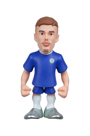 Official 12cm Minix Chelsea collectible football figures showcasing iconic Chelsea FC players in authentic kits