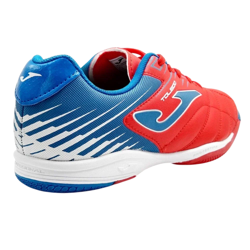 Joma Toledo Junior Indoor Soccer Shoes designed for kids with lightweight comfort and grip