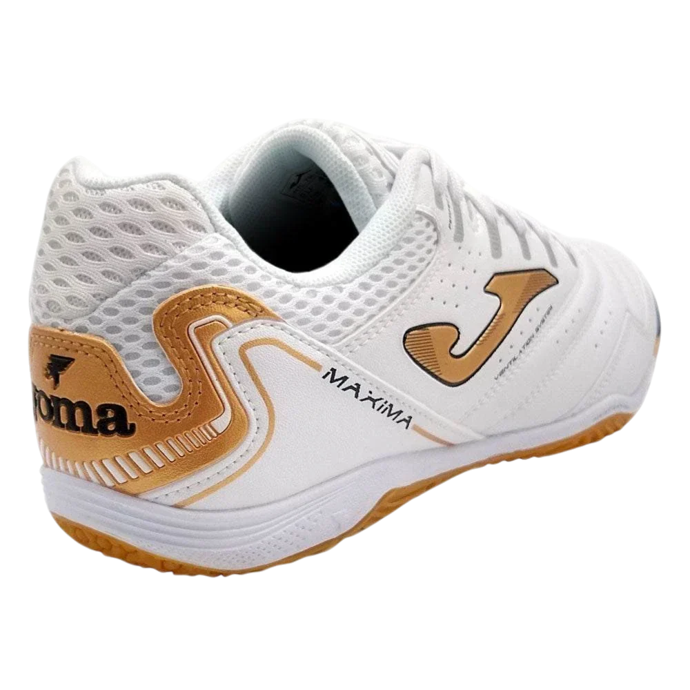 Joma Maxima indoor soccer shoes lightweight breathable futsal sneakers for men with high traction outsole