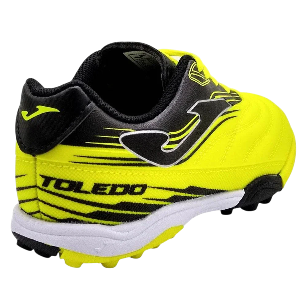 Joma Toledo Junior Kids Turf Soccer Shoes for children with turf-specific outsole and cushioning