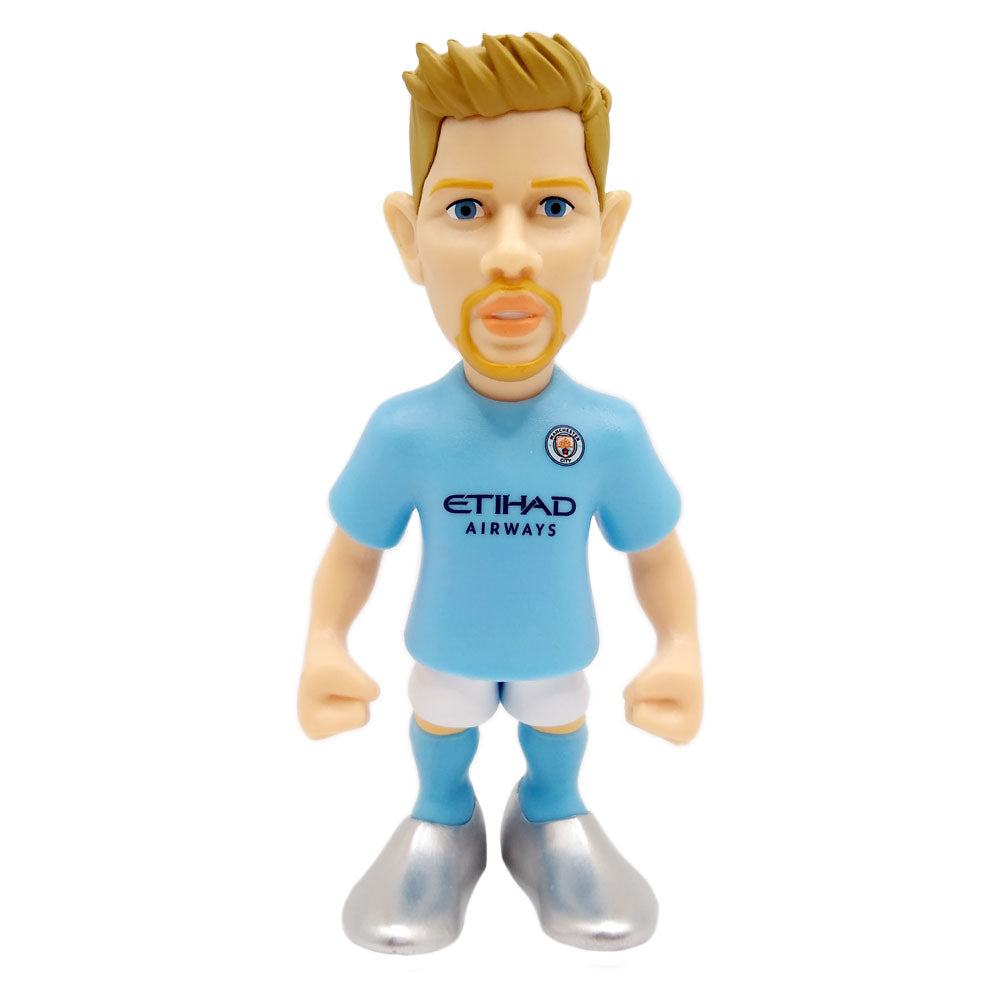 Minix Manchester City official collectible football figurines in authentic club kits for fans and collectors