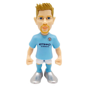 Minix Manchester City official collectible football figurines in authentic club kits for fans and collectors
