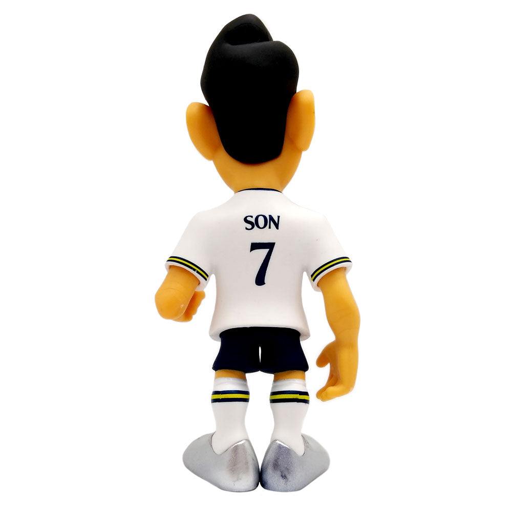 Minix Tottenham Hotspur FC collectible figurine of player Son in official Spurs kit, 12cm tall, back view.