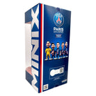 Minix Kylian Mbappé 12cm collectible figurine in official Paris Saint-Germain kit with detailed design, packaged for display and gifting