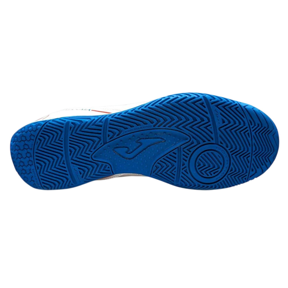 Joma Maxima indoor soccer shoes with lightweight breathable upper and high traction outsole for agility and style