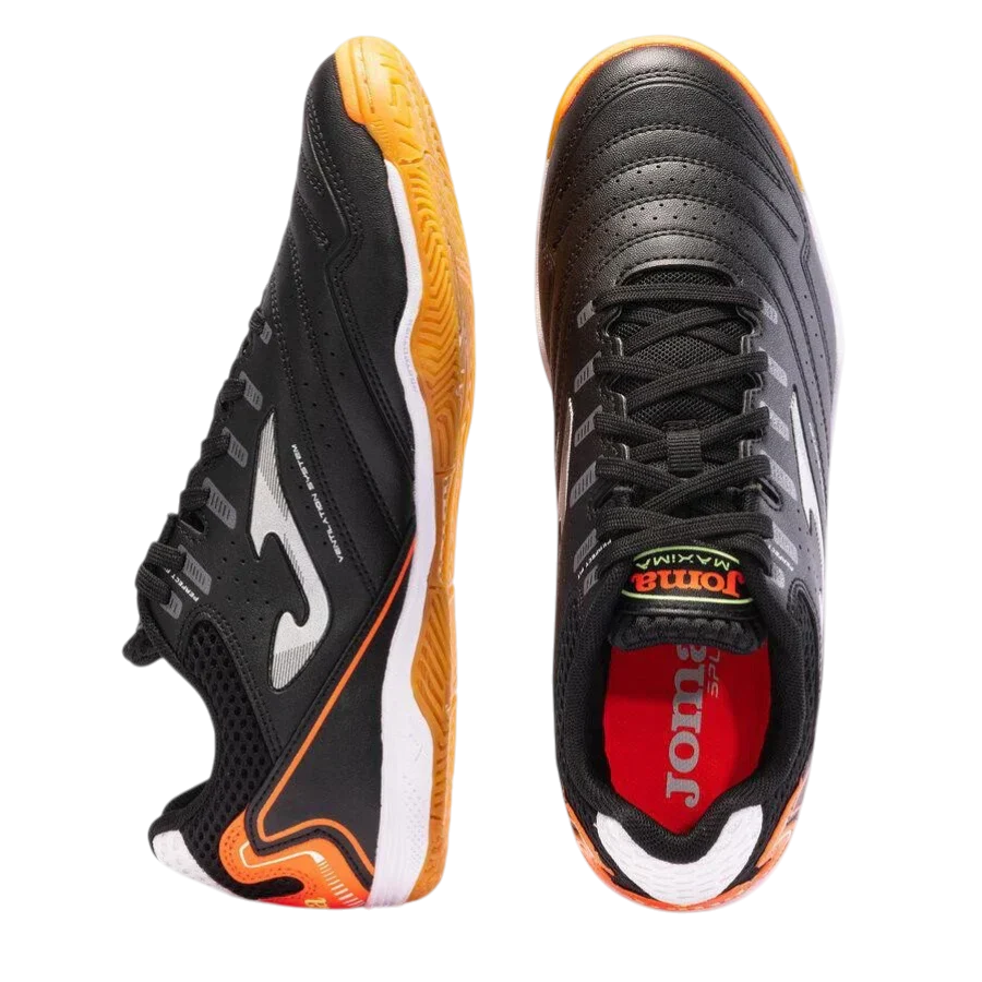 Joma Maxima indoor soccer shoes with breathable upper and high traction outsole for men's futsal performance