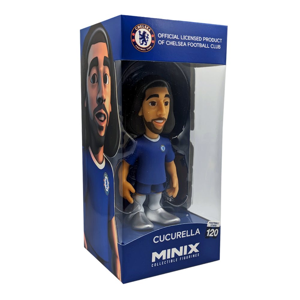 Minix Chelsea official 12cm collectible football star figurines in authentic kits