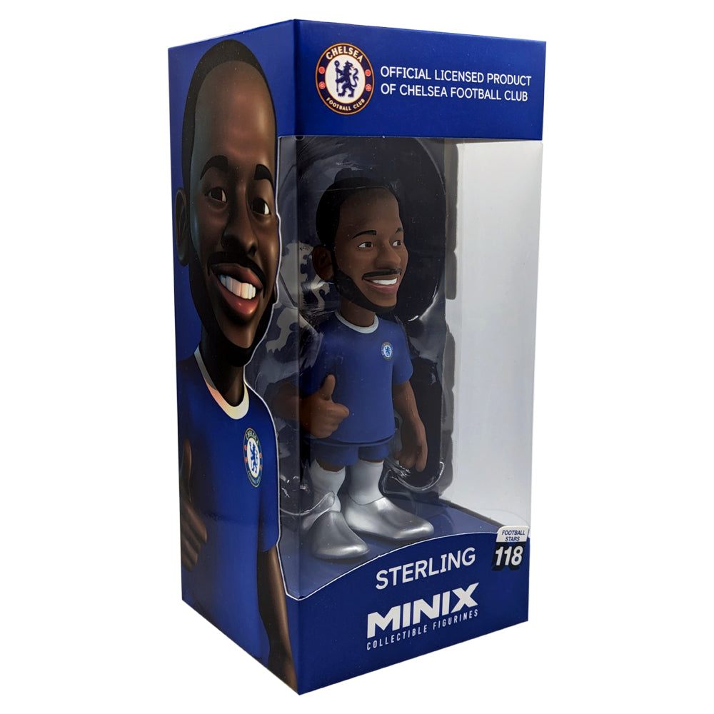 Minix Chelsea 12cm official collectible football figures of Chelsea FC players in authentic kits