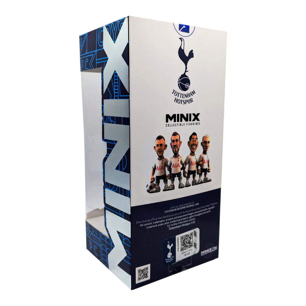 Minix Richarlison Tottenham Hotspur collectible figurine in a white and navy printed display box, with player artwork and logos