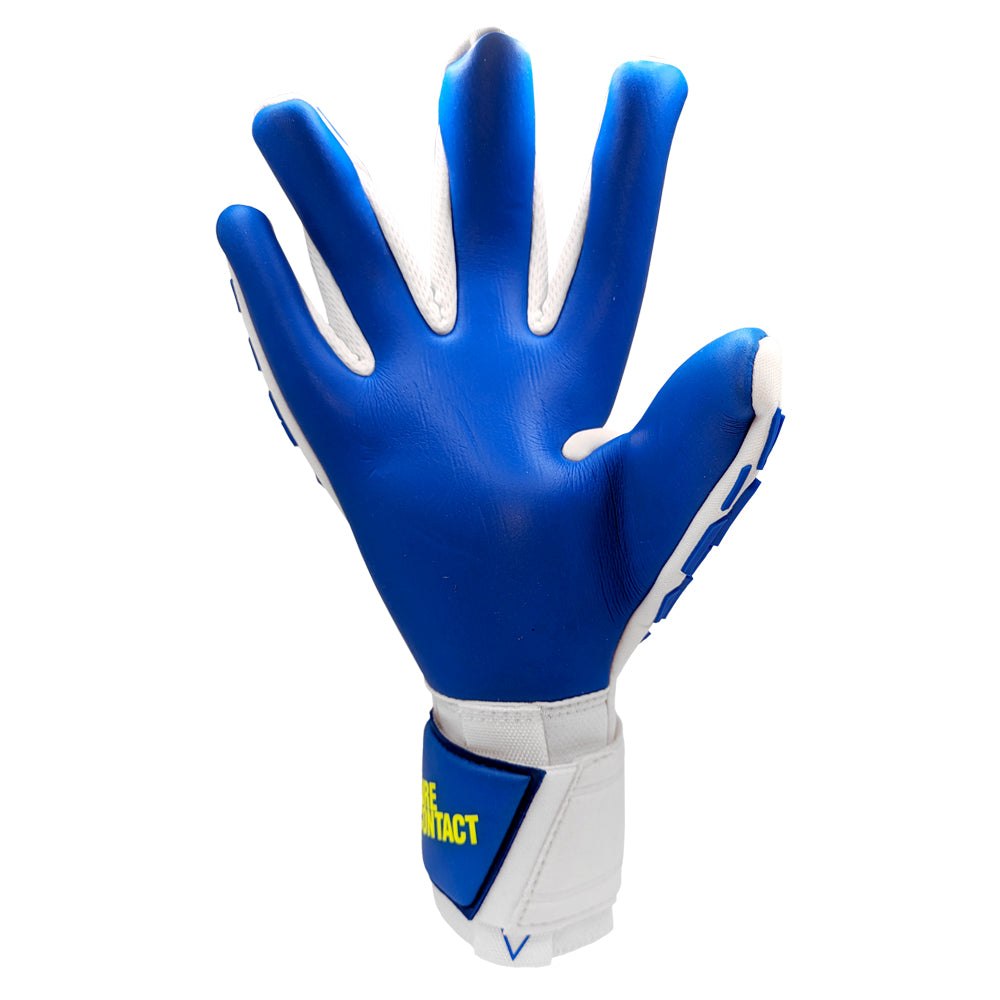 Reusch Pure Contact Freegel Gold X goalkeeper gloves with pro grip and lightweight, strap-free design