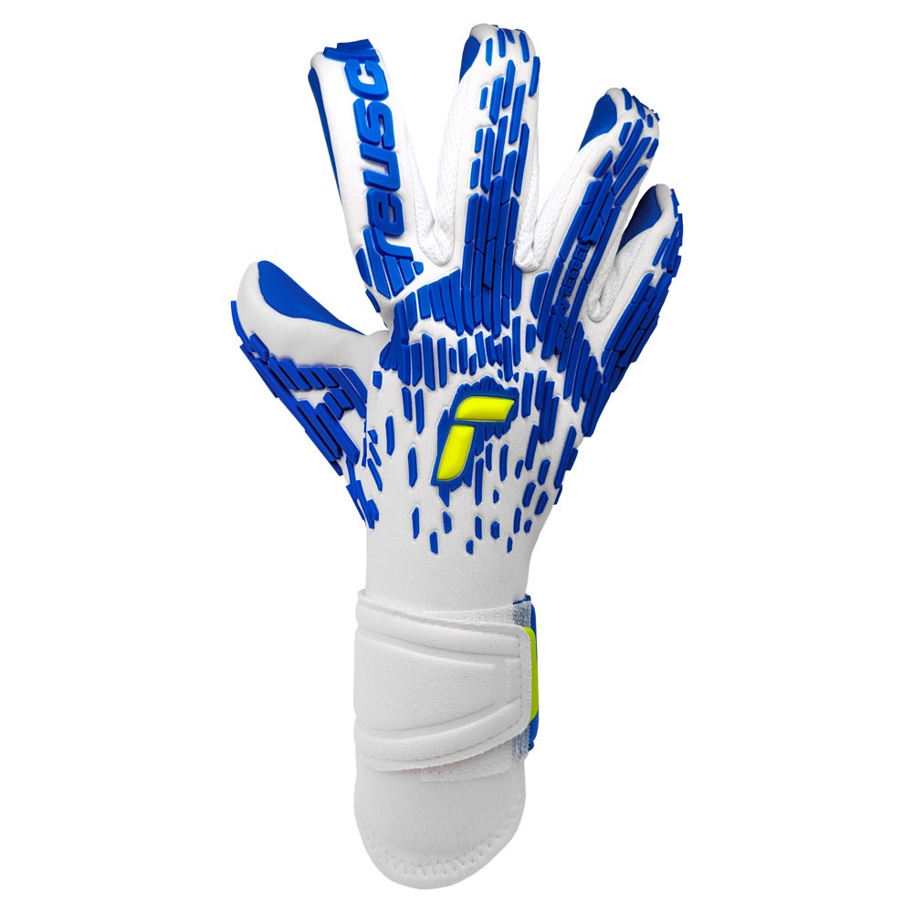 Reusch Pure Contact Freegel Duo goalkeeper gloves with pro grip and lightweight design