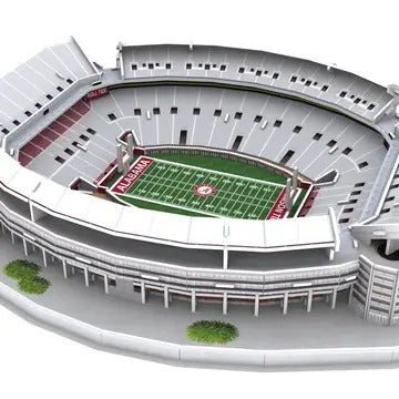 Alabama Bryant-Denny Stadium 3D puzzle overhead field and seating view