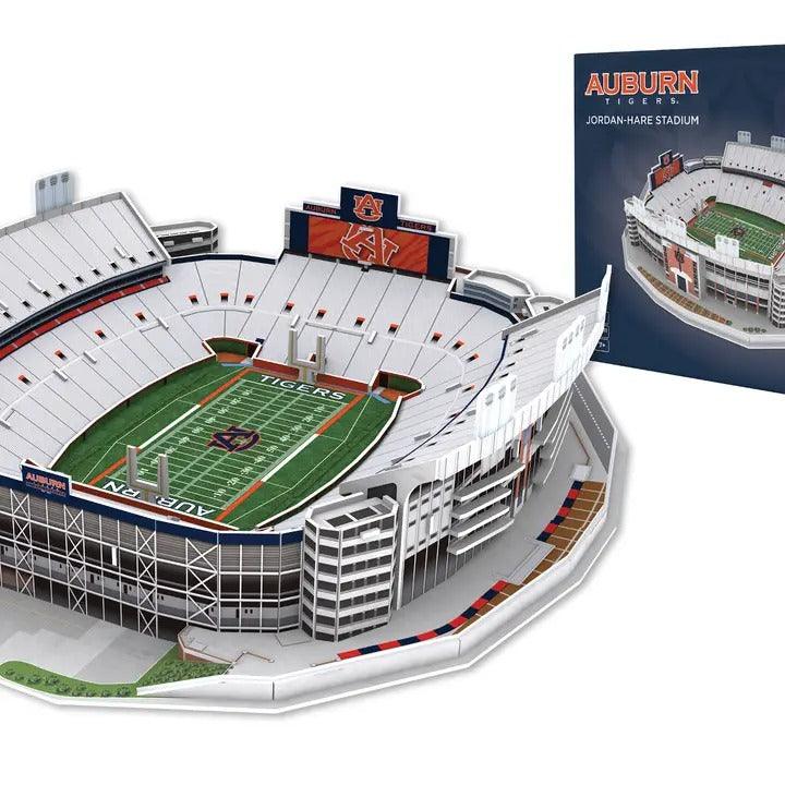 Auburn Tigers Jordan-Hare Stadium 3D Puzzle 82-piece detailed stadium replica in team colors