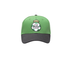 Club Santos Laguna Two-Tone Adjustable Cap in green and black with an embroidered crest and contrasting brim.