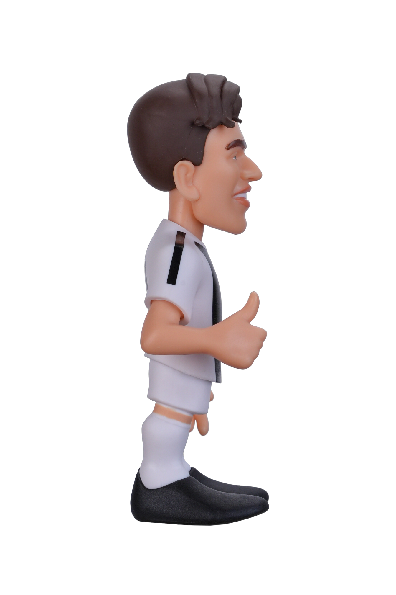 Minix 12cm Juventus FC football star collectible figurine in team kit with high detail and dynamic pose