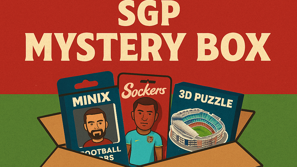 SGP Mystery Boxes licensed collectible surprise packs with authentic mystery products and sports collectibles