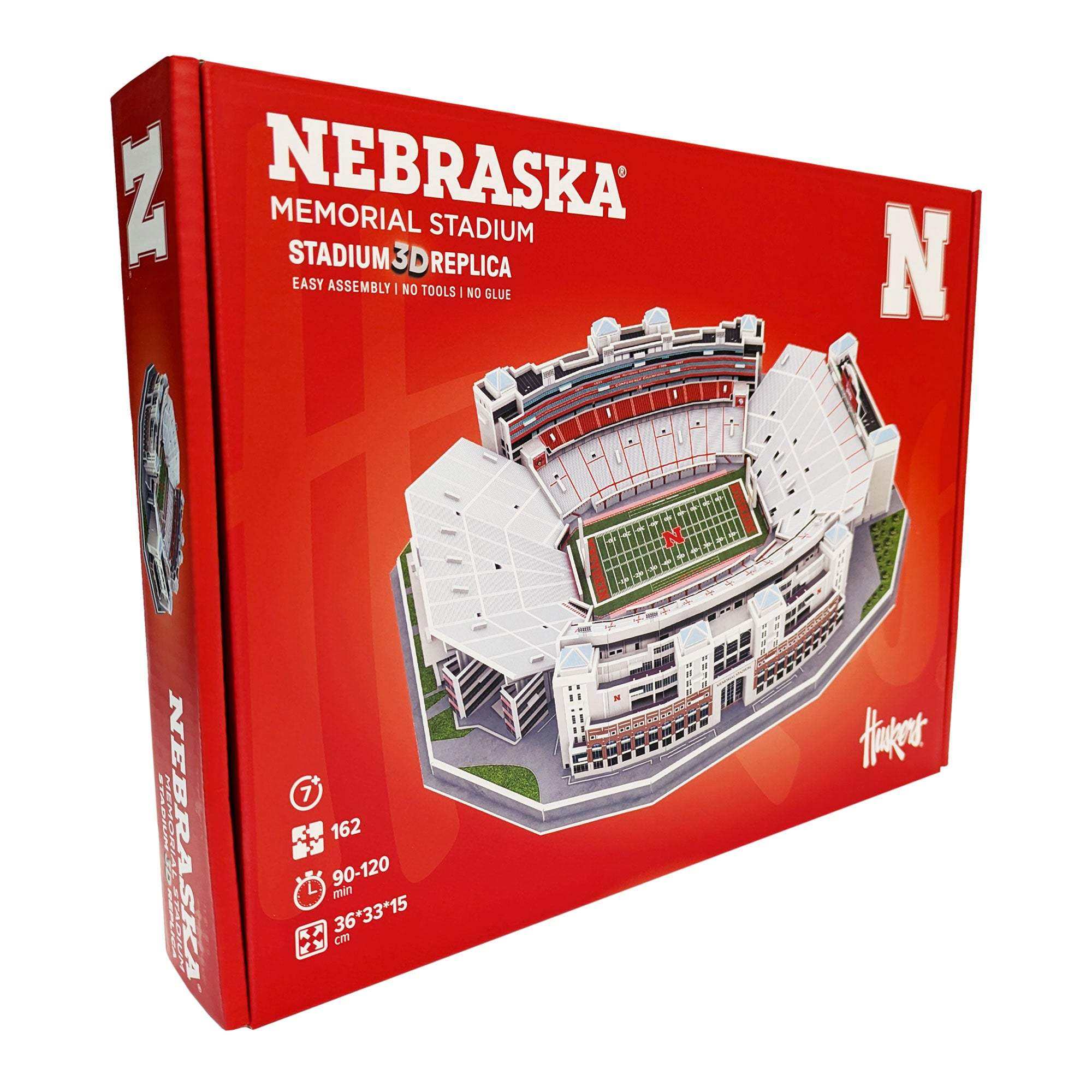 Nebraska Cornhuskers Memorial Stadium 3D puzzle model