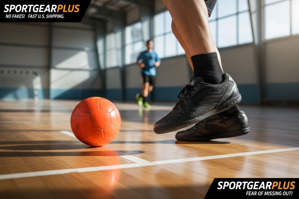 Joma Dribling indoor soccer shoes with non-marking outsole for agility and quick pivots